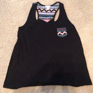 Black Aztec Tank